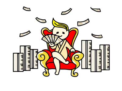 権力者・成功者男性のイメージ