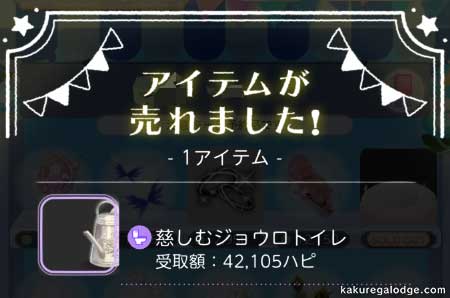 ポケツイマルシェ：売れた時02