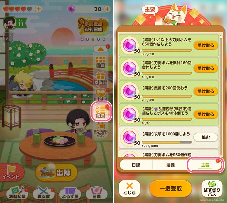主要課題